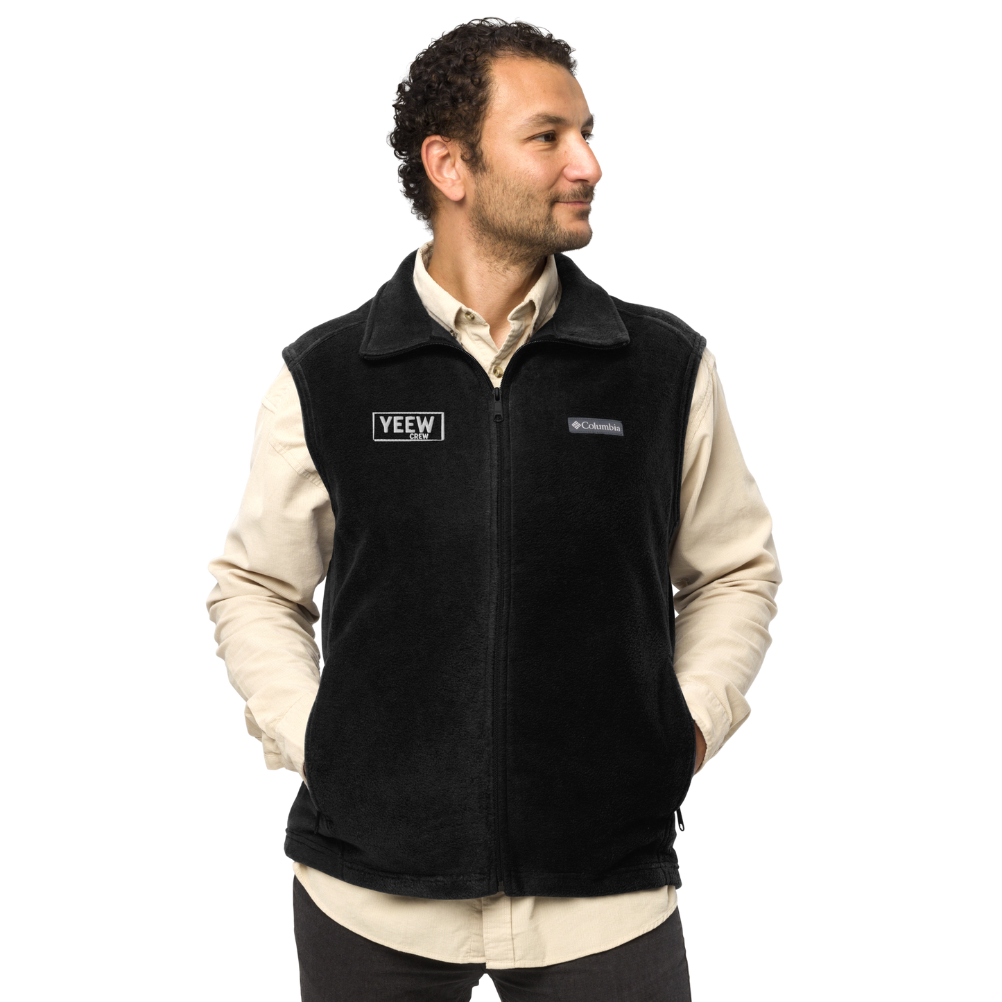Men’s Columbia fleece vest