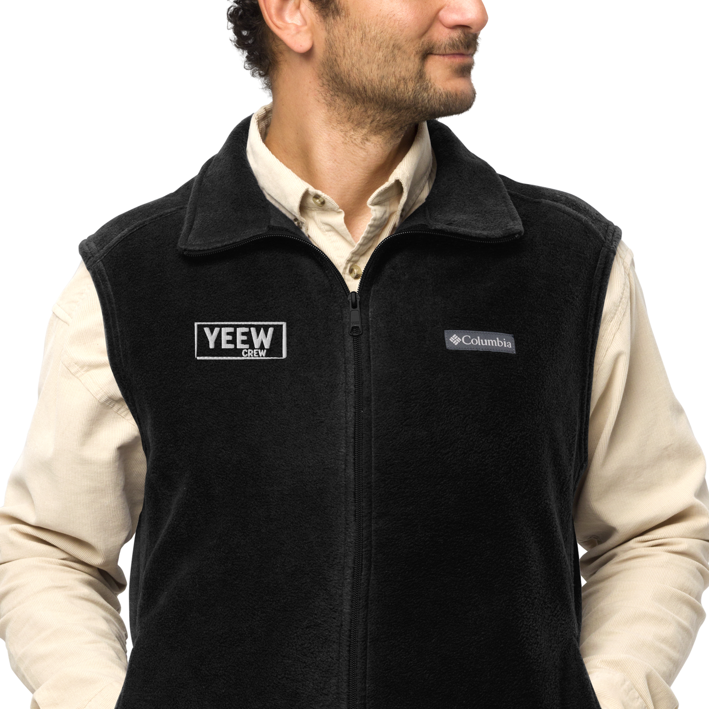 Men’s Columbia fleece vest