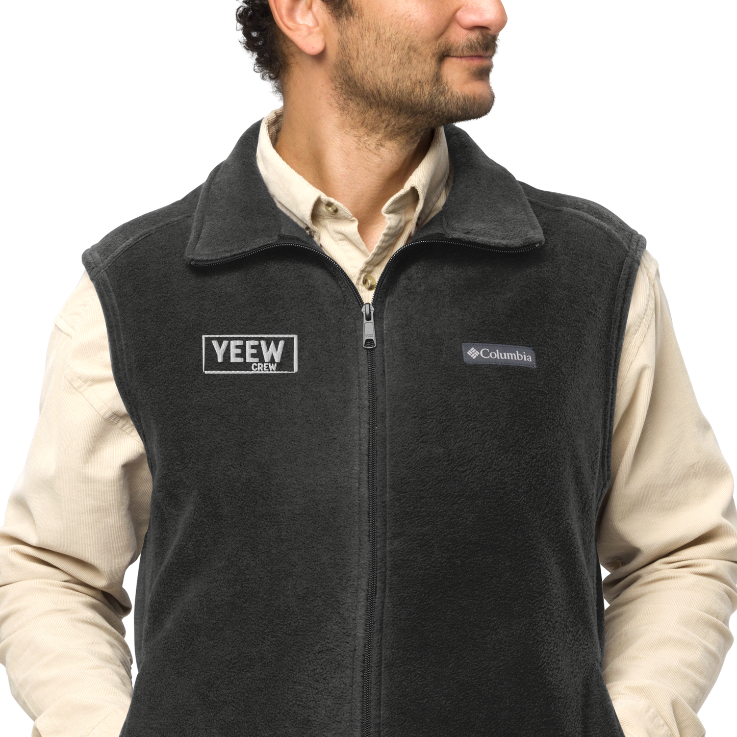 Men’s Columbia fleece vest