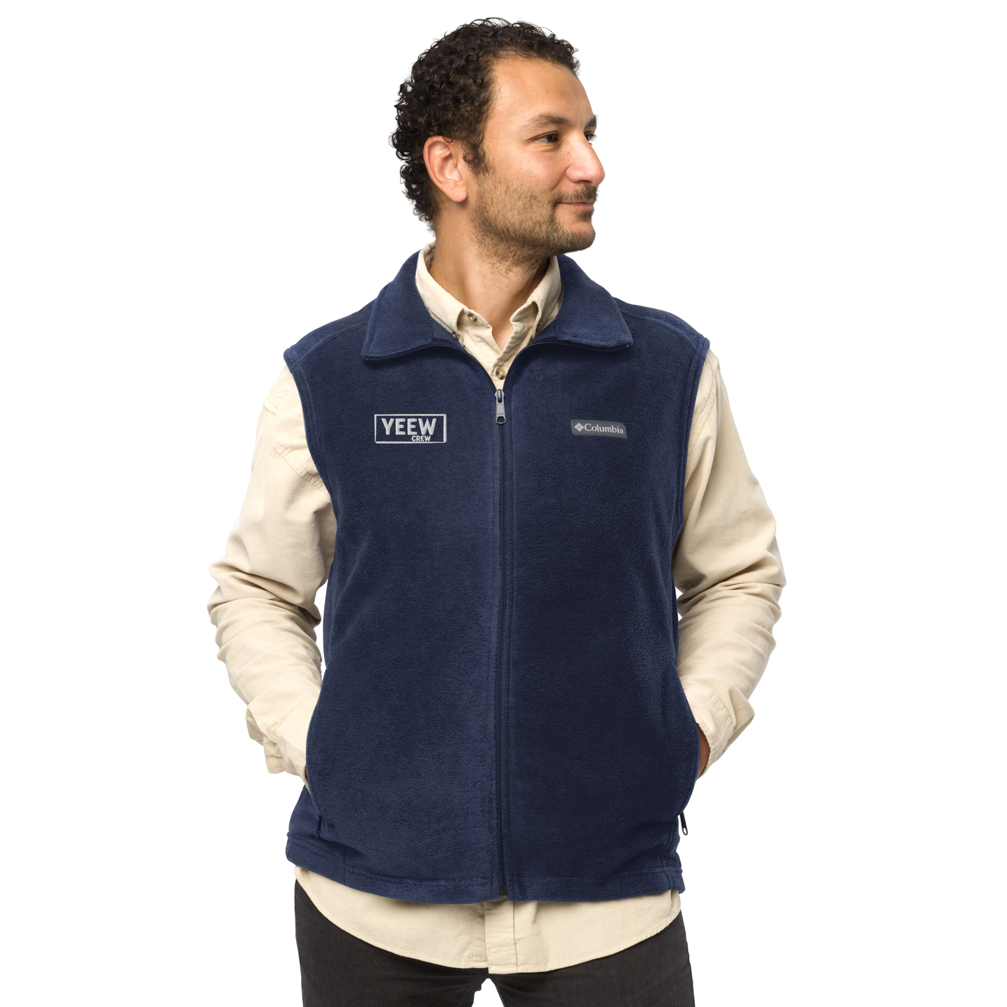 Men’s Columbia fleece vest