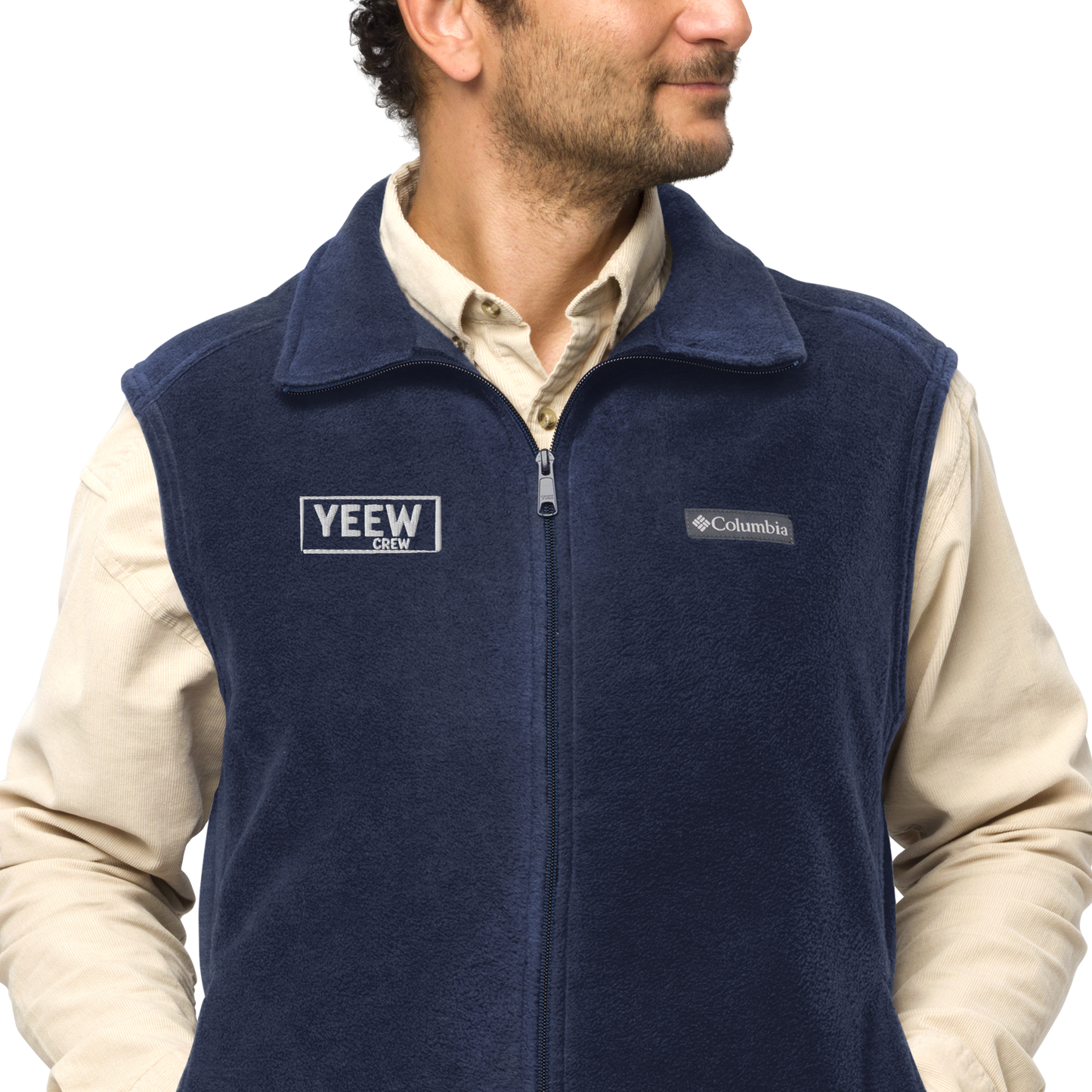 Men’s Columbia fleece vest