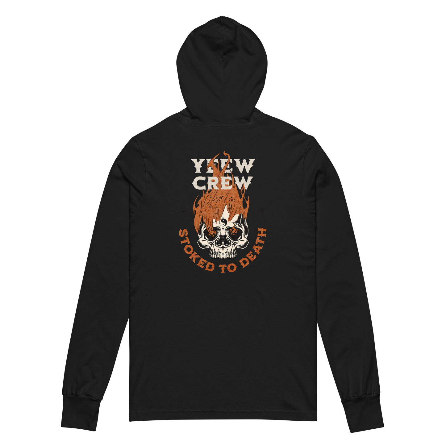 Hooded long-sleeve tee