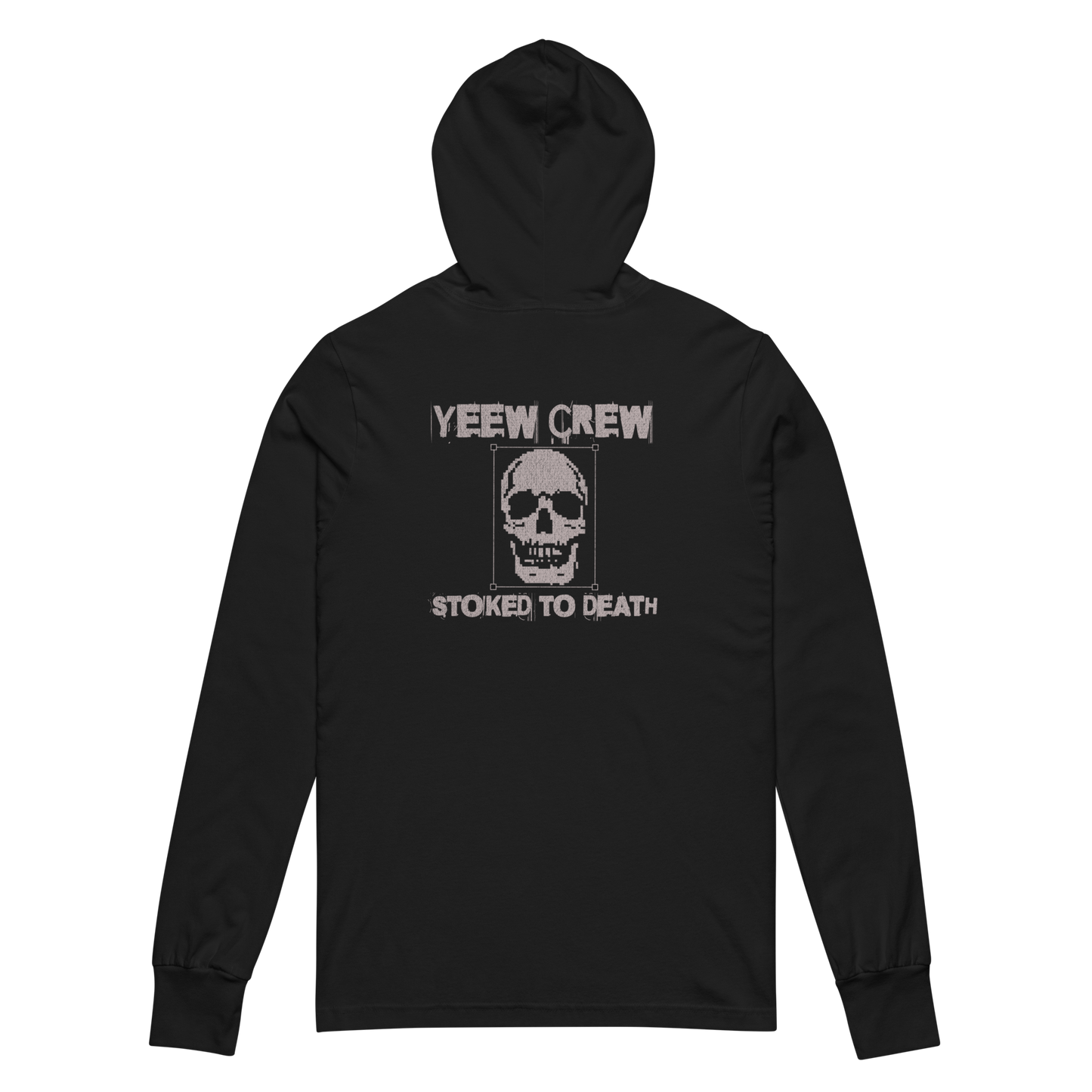 Hooded long-sleeve tee