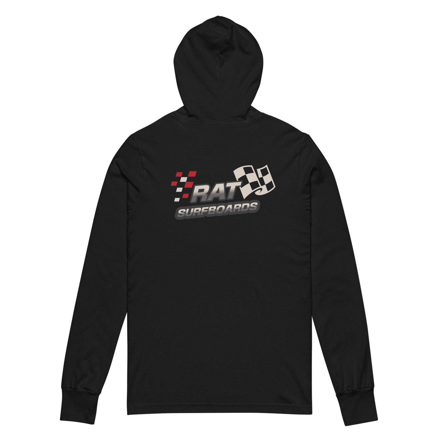 Hooded long-sleeve tee
