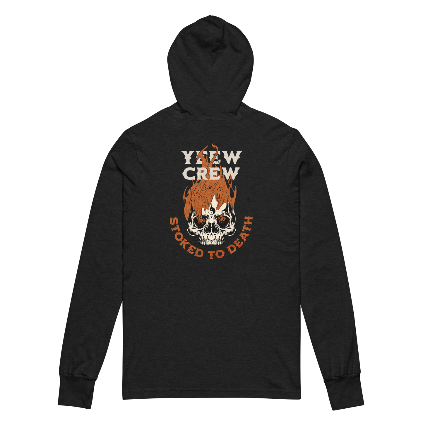 Hooded long-sleeve tee