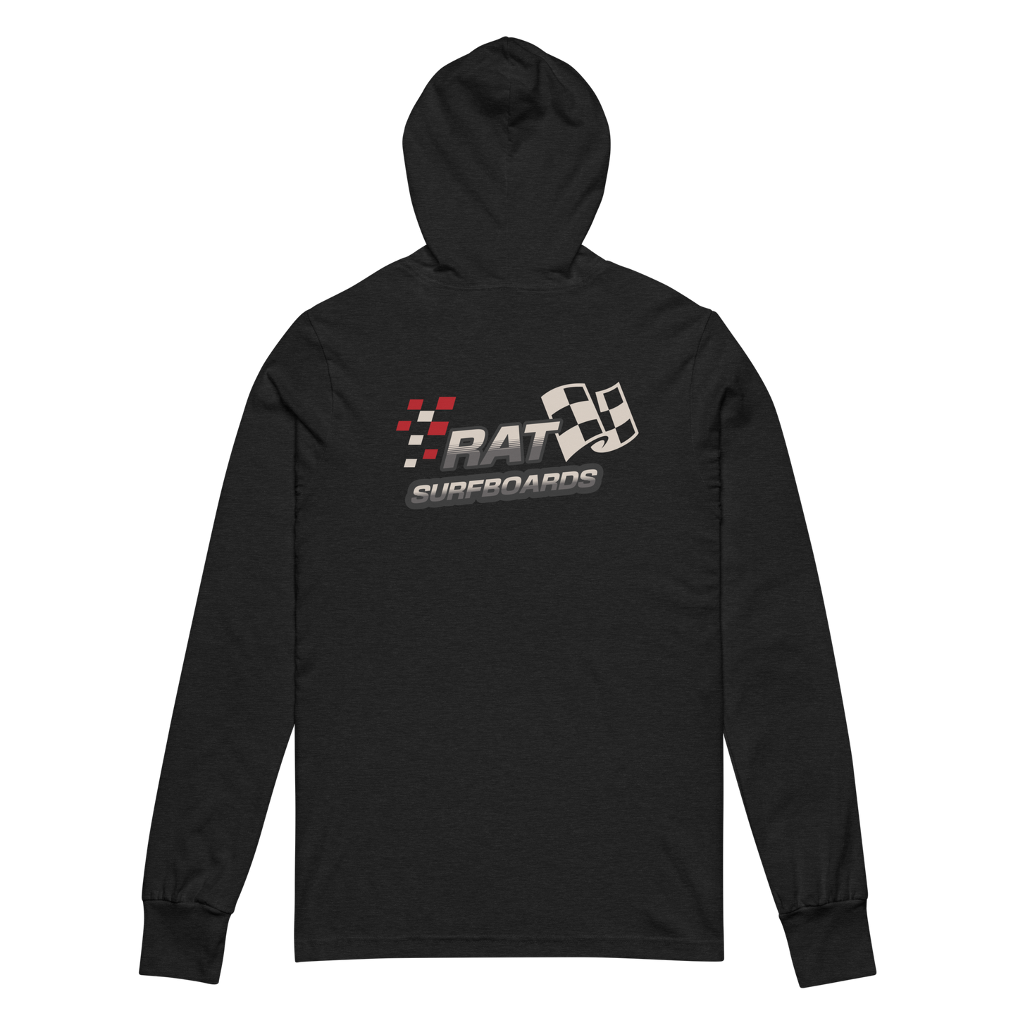 Hooded long-sleeve tee