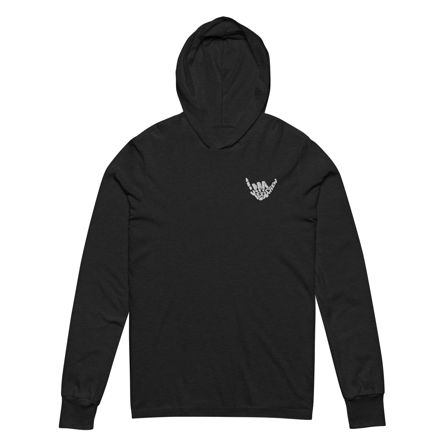 Hooded long-sleeve tee