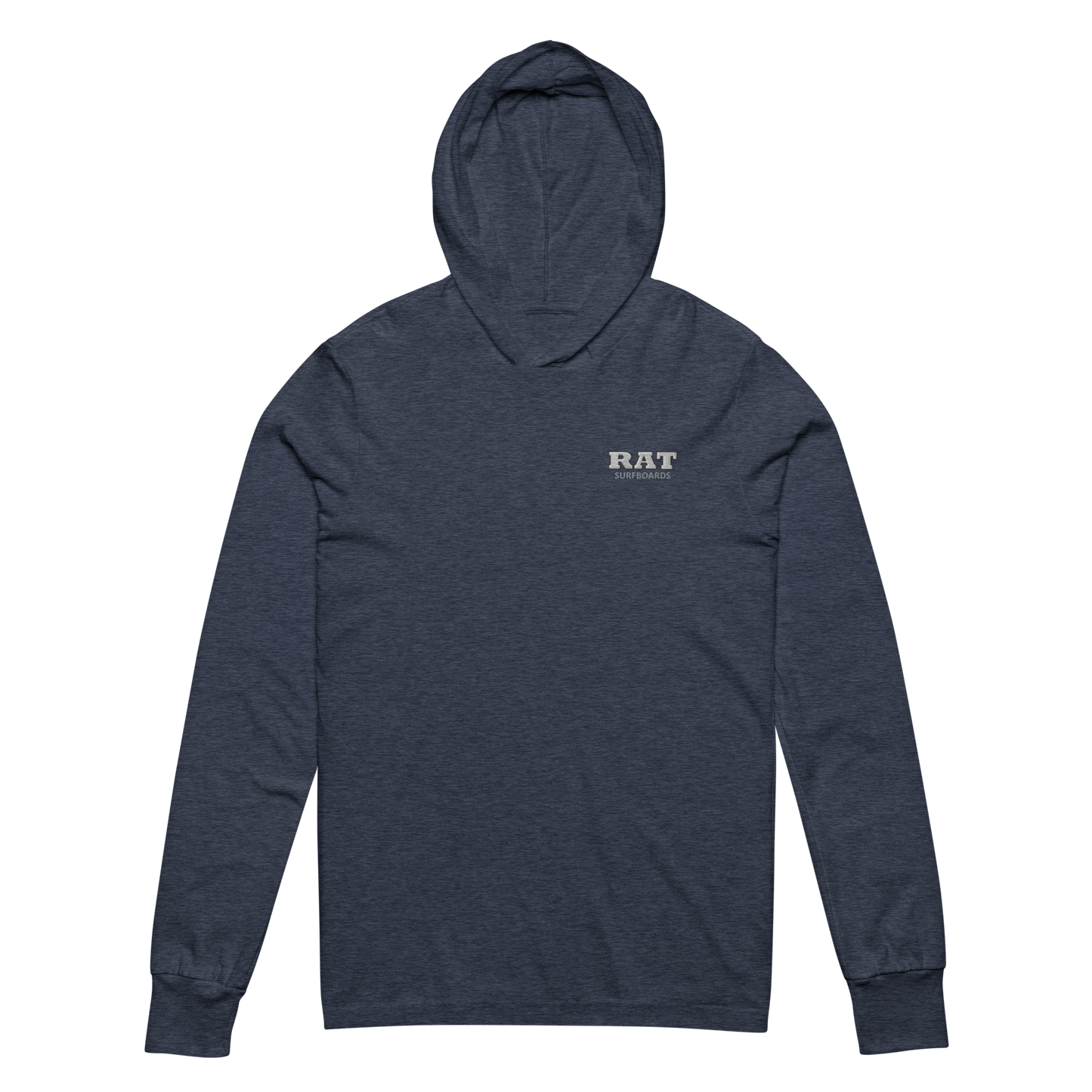 Hooded long-sleeve tee