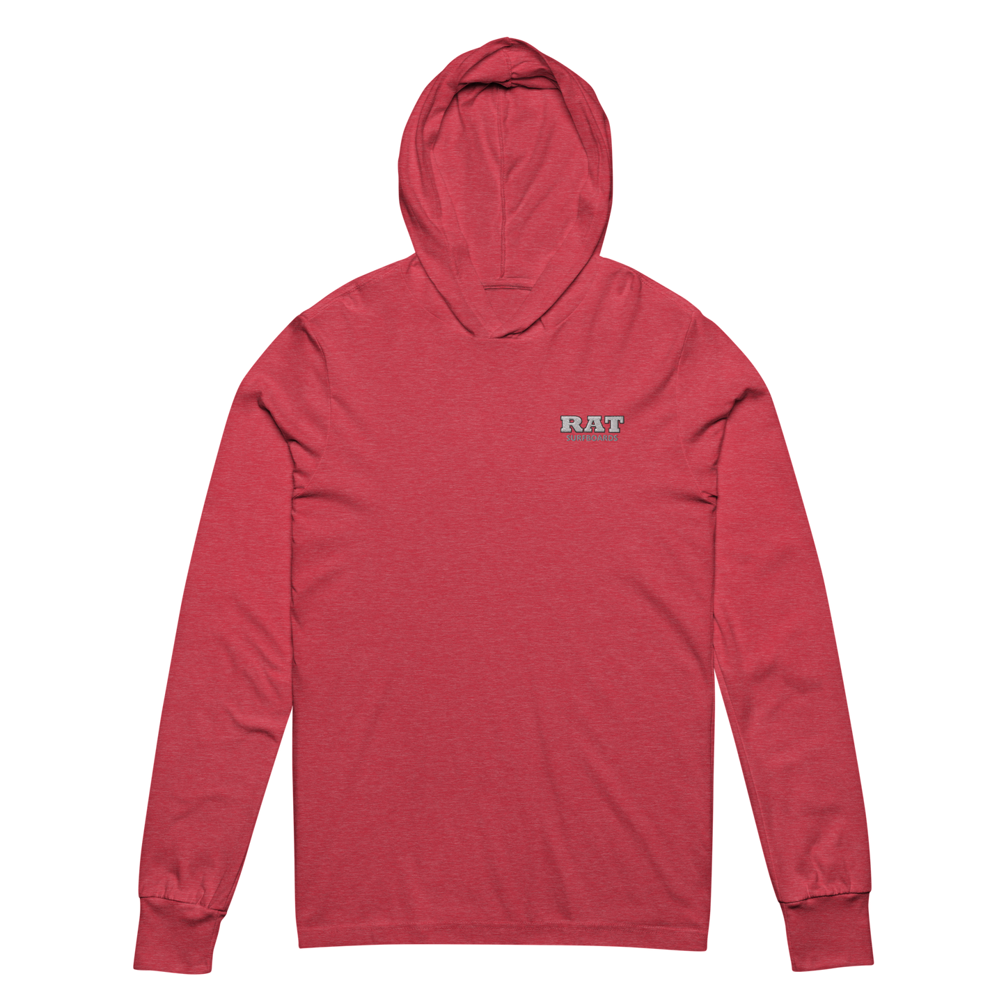 Hooded long-sleeve tee
