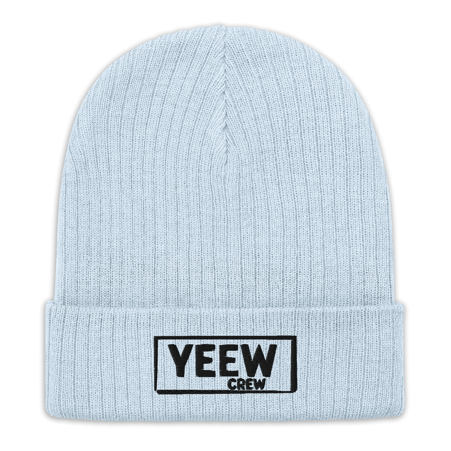Ribbed knit beanie