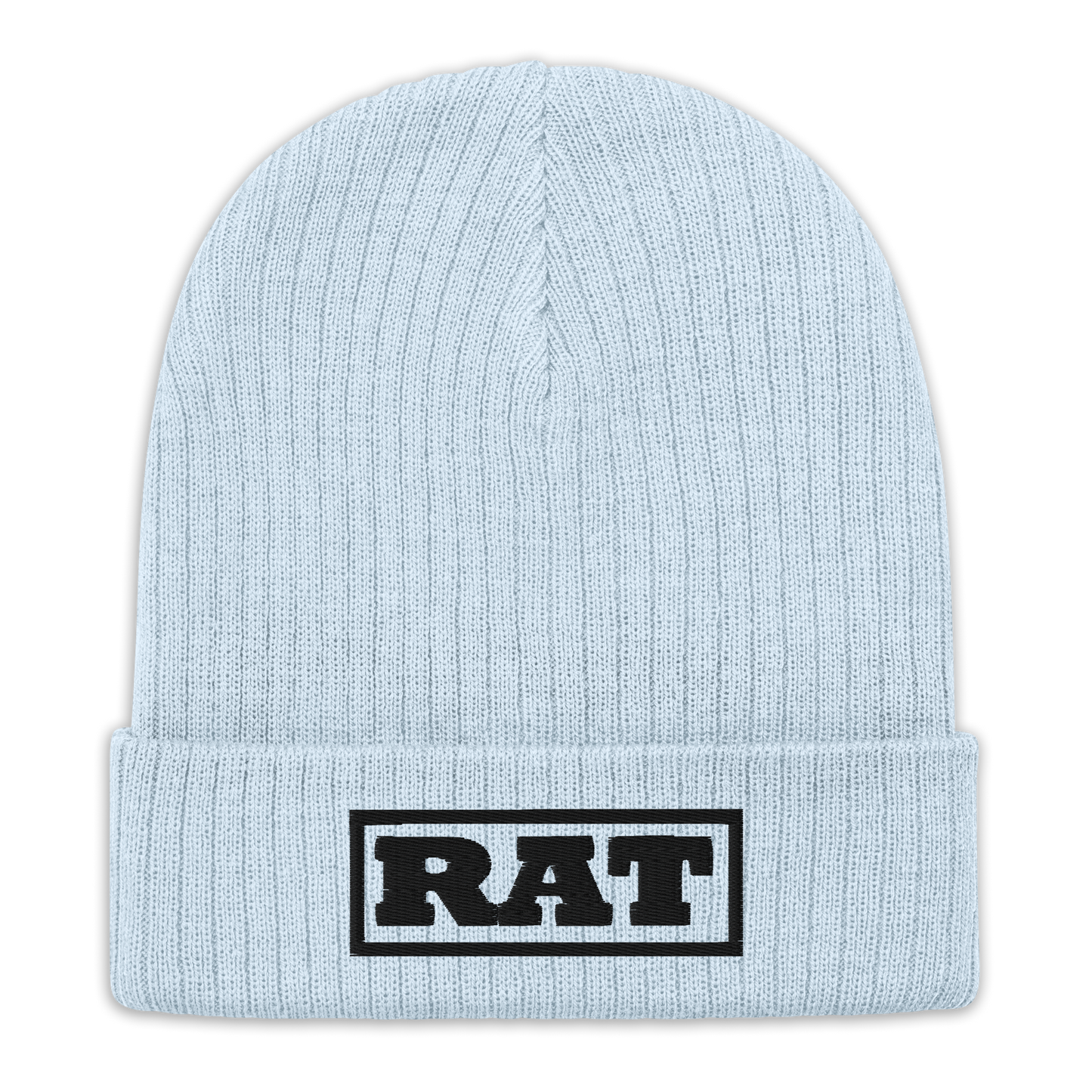 Ribbed knit beanie