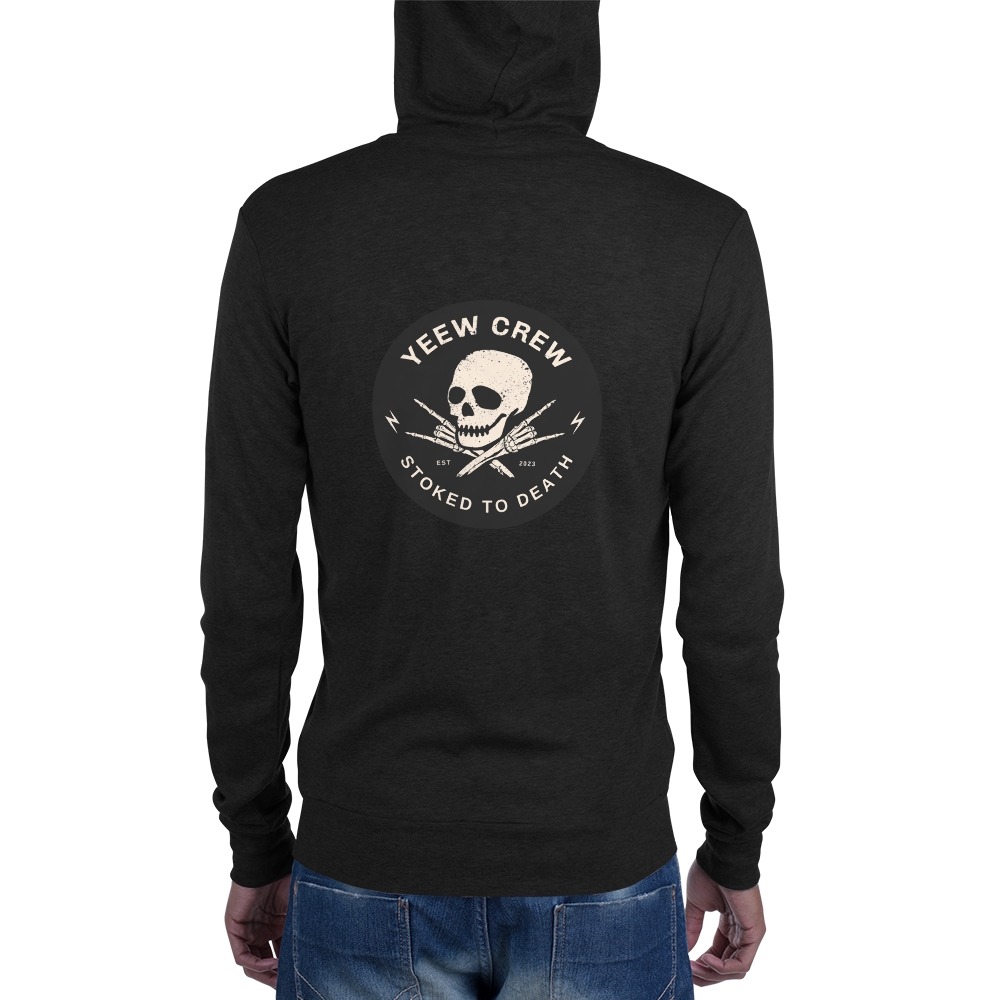 Unisex zip hoodie