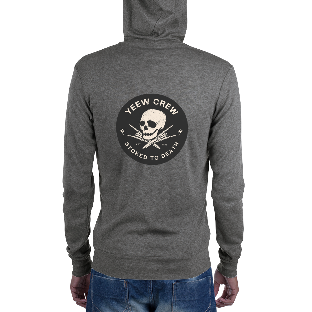 Unisex zip hoodie