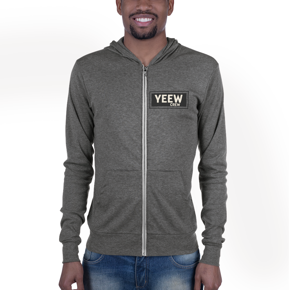 Unisex zip hoodie