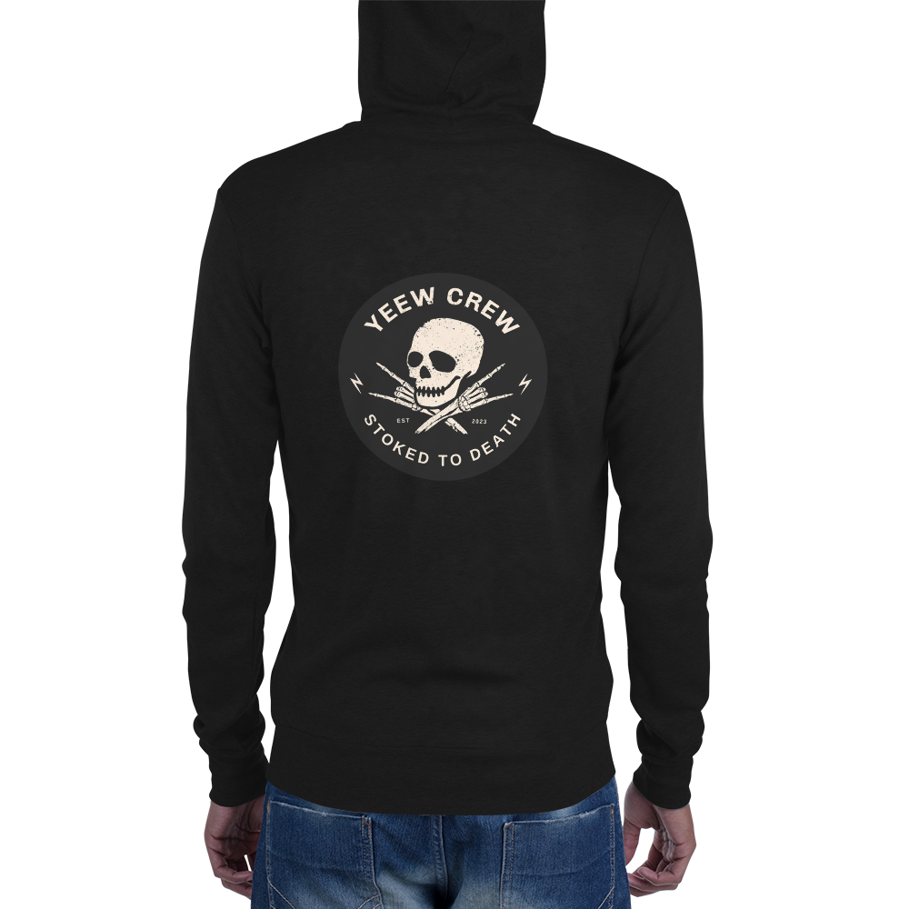 Unisex zip hoodie