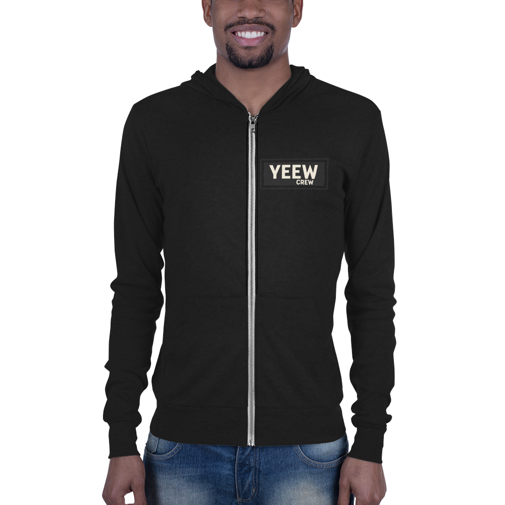 Unisex zip hoodie