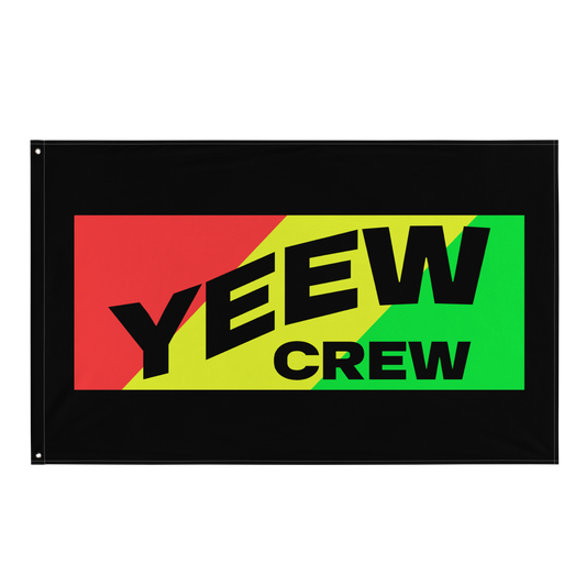 Yeew Crew Rasta Flag
